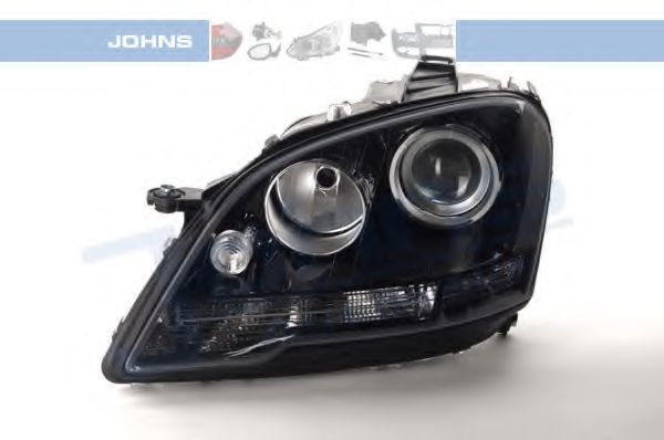 Mercedes-Benz ML-Class W164 Facelift Black Headlamp Assembly (Left/Driver Side) – OEM Part A1648202559
