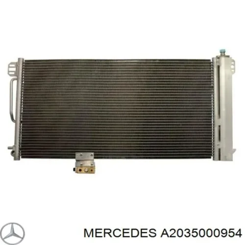 Mercedes-Benz Air Conditioning Condenser – A2035000954 – W203 C-Class 2001–2007 (New Version)