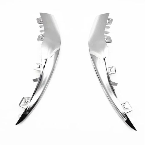 Mercedes-Benz Front Bumper Chrome Trim – A2058858602 – W205 C-Class AMG Line Facelift (2018–2021) Left Side