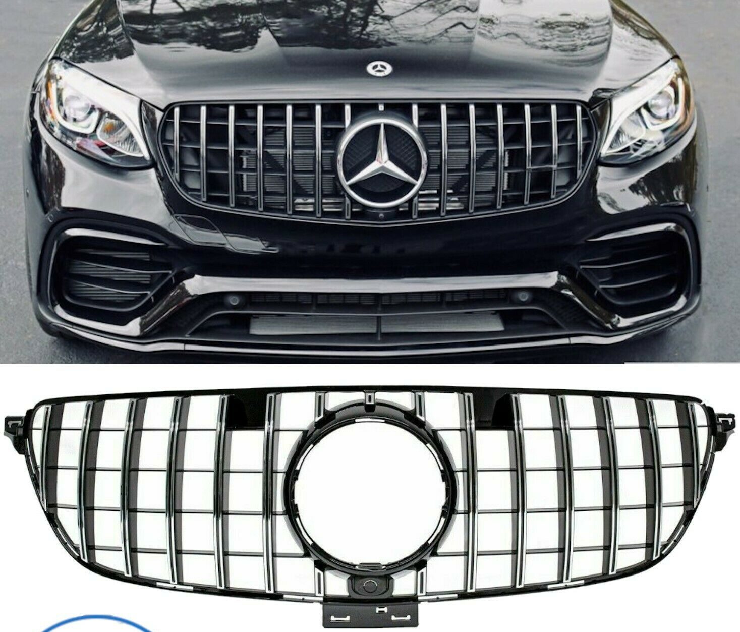 Mercedes-Benz AMG GT Front Grille – W166 ML/GLE (2012-2019) - Mzansi ...