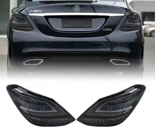 Product Name: Mercedes-Benz C-Class W205 C63/C63S Left Smoked LED Tail Light (A2059064903) 2018-2021 Facelift