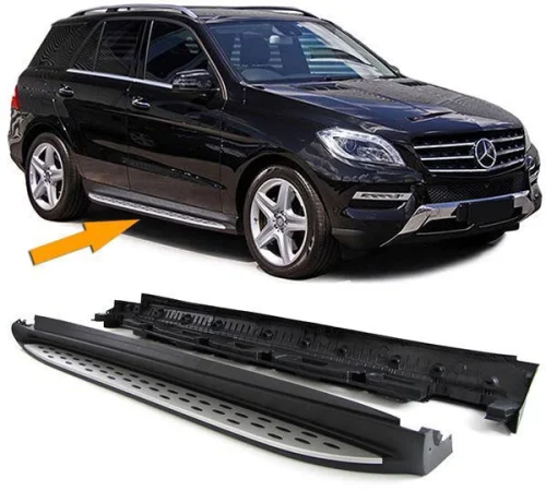 Mercedes‑Benz W166 ML/GLE Running Boards / Side Steps – 2011–2019
